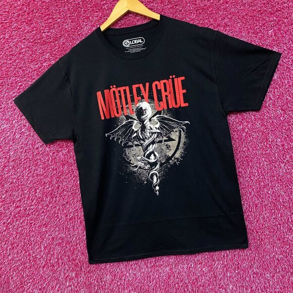 Motley Crue Dr Feel Good Rock Tshirt size Large - Picture 3 of 4